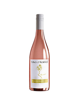 Víno z Kobylí Svatovavřinecké rosé 